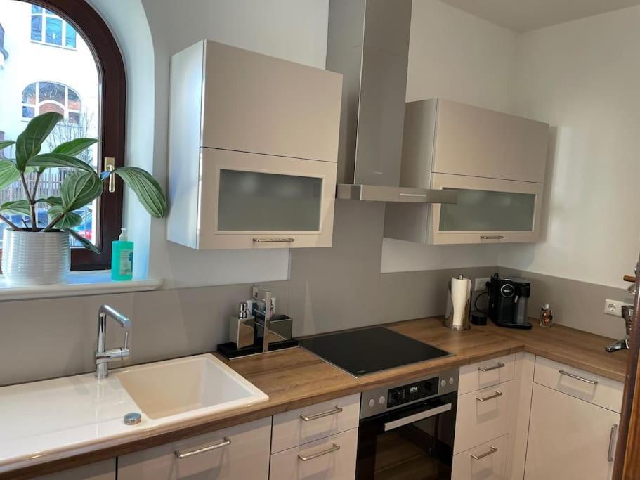Verwunsches Haus Mit Parkplatz In Bester Lage Markkleeberg Exterior foto